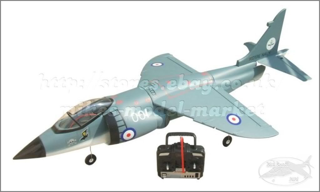 Harrier AV8 RTF RC Plane/Aeroplane Brushless EPS eBay